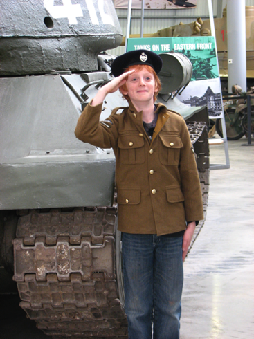 Comrade Simonivitch besides his tank. Now where did those Germanskis get to?